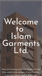 Mobile Screenshot of islam-garments.com