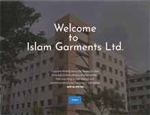 Tablet Screenshot of islam-garments.com